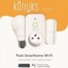 KONYKS - Kit d'automatisation pour la maison Starter Kit (1 ampoule, 1 détecteur, 1 prise)