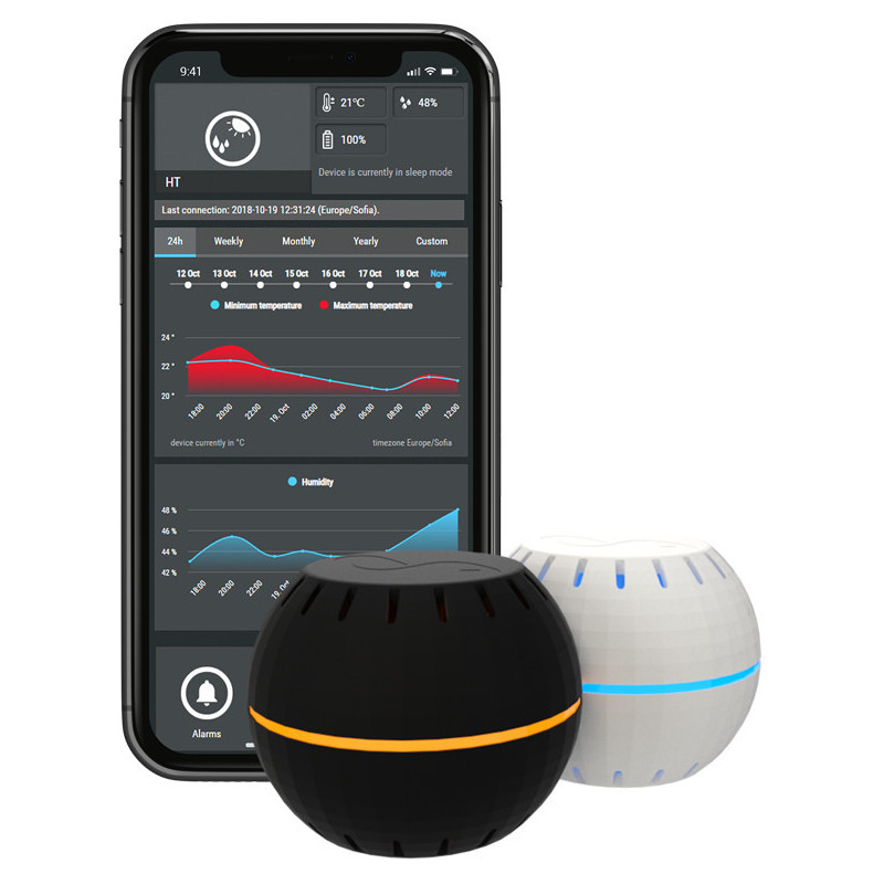 SHELLY - Wi-Fi humidity and temperature sensor Shelly H&T - SMARTHOME EUROPE