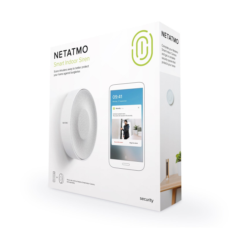 Netatmo Smart Alarm System with Camera 