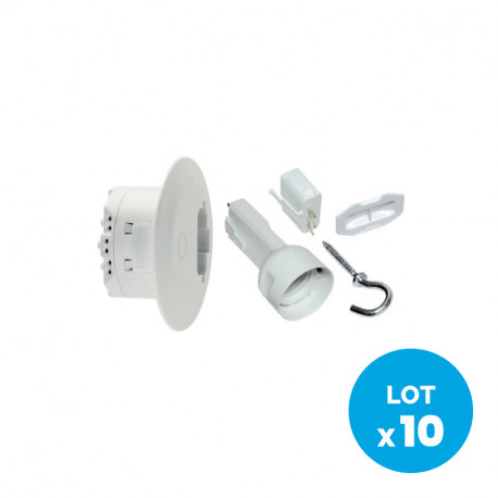 SCHNEIDER ELECTRIC - DCL lighting actuator for Ø80mm center box (10-pack)