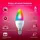 INNR - Connected bulb type E14 - ZigBee 3.0 Multicolor RGBW + White adjustable - 2200K to 6500K