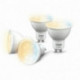 INNR - Connected bulb type GU10 - ZigBee 3.0 -Pack of 4 bulbs - White adjustable - 2200K to 5000K