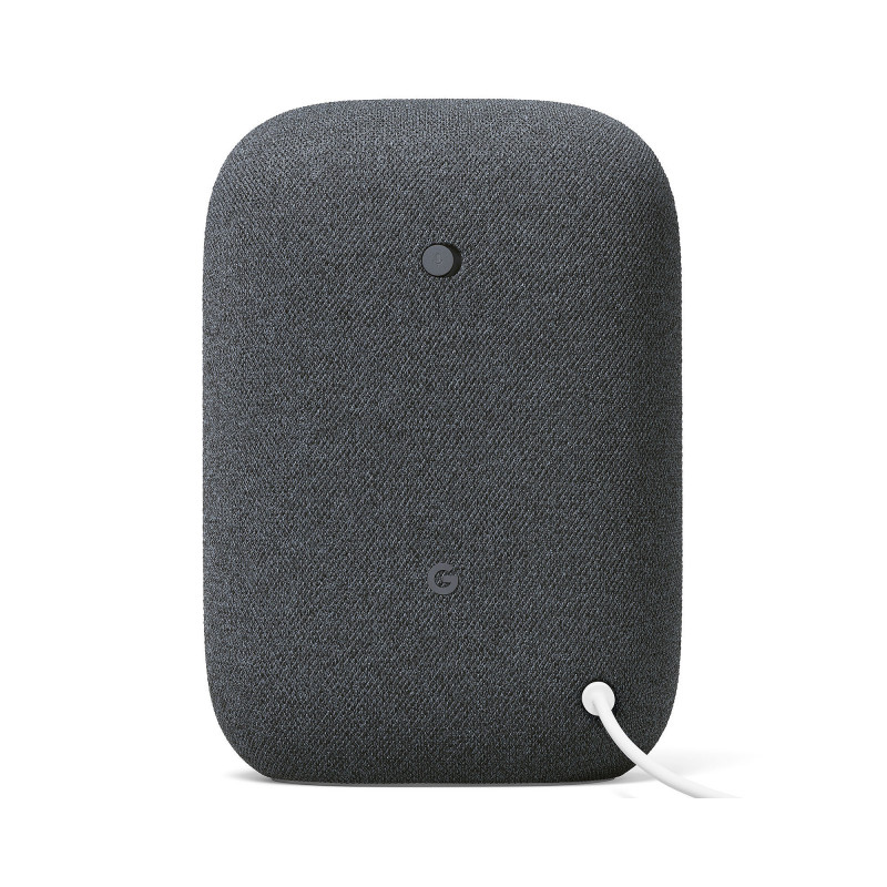 Enceinte intelligente Google Home - Haut-parleur intelligent - Wi-Fi -  blanc (couleur de la grille - tissu d'ardoise)